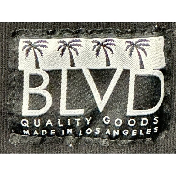 BLVD SUPPLY Mens Sweatshirt Long Sleeve Crewneck Pullover Sweater Vintage XL - Picture 5 of 9